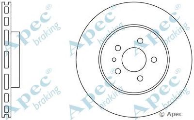 APEC BRAKING dsk788 -  Тормозной диск